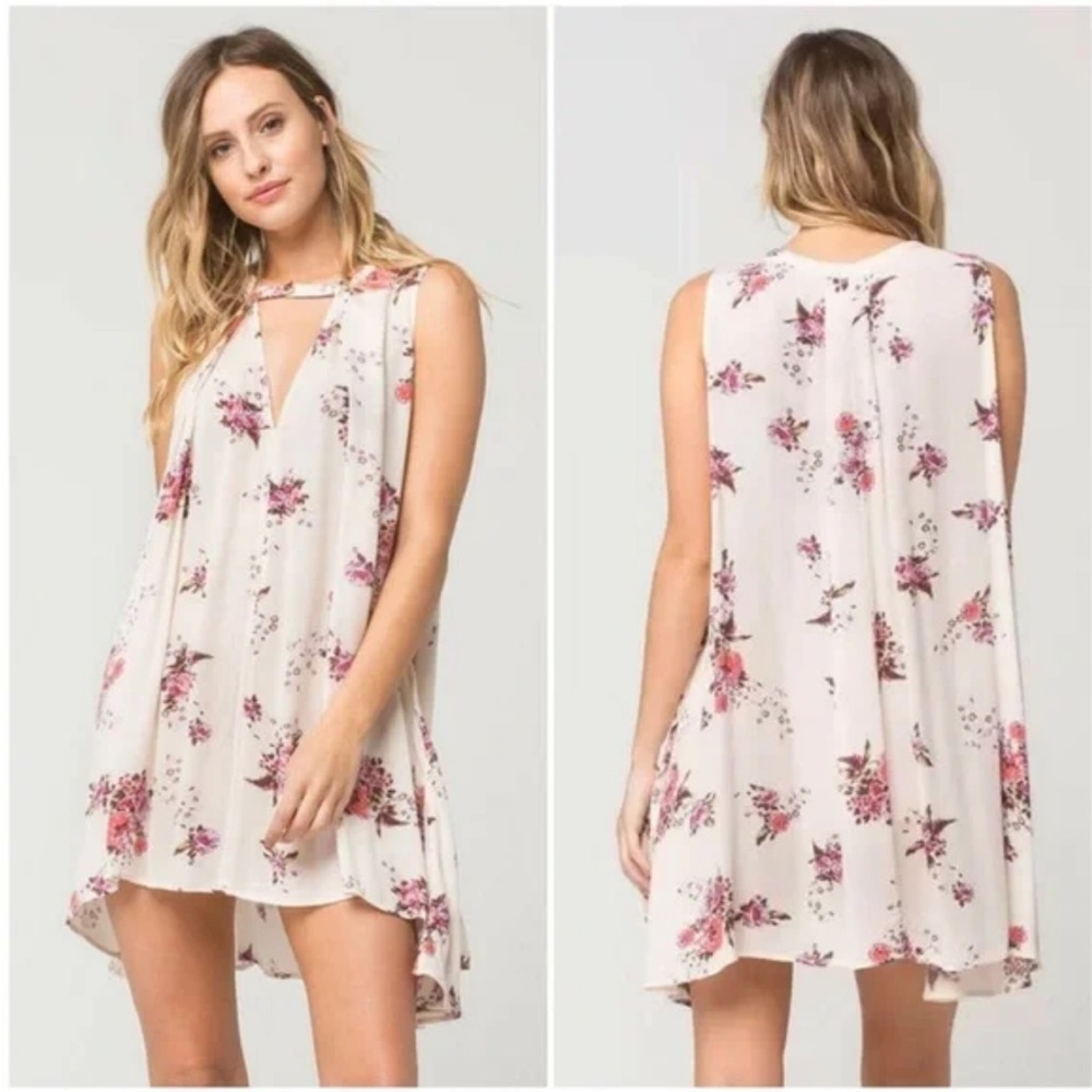 FREE PEOPLE Floral Tree Swing Tunic/Dress